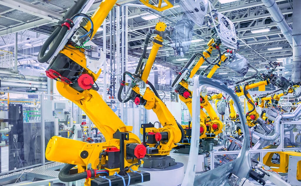 robots assembly line adobestock 101709371 - Industries - IP Guardian Pty Ltd